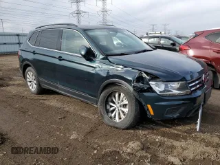 2019 Volkswagen Tiguan SE with VIN 3VV2B7AXXKM107923, listed as a Copart auction lot 49418395 with 106,833 mi miles and Salvage Title. Bid and sale history available at DreamBid. Image 4.
