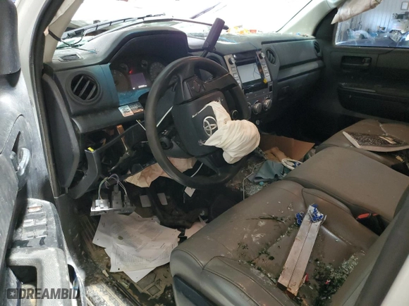 2014 Toyota Tundra 4WD Truck SR with VIN 5TFCY5F11EX017505, listed as a Copart auction lot 49639605 with NaN miles and Salvage Title. Bid and sale history available at carsss.com. Image 8.