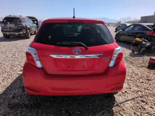 2014 Toyota Yaris L with VIN JTDKTUD36ED577725, listed as a Copart auction lot 52827275 with 161,152 mi miles and Salvage Title. Bid and sale history available at carsss.com. Image 6.