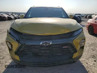 2023 Chevrolet Blazer RS with VIN 3GNKBKRS5PS115593, listed as a Copart auction lot 81202034 with Not provided miles and Salvage title. Bid and sale history available at DreamBid. Image 5.