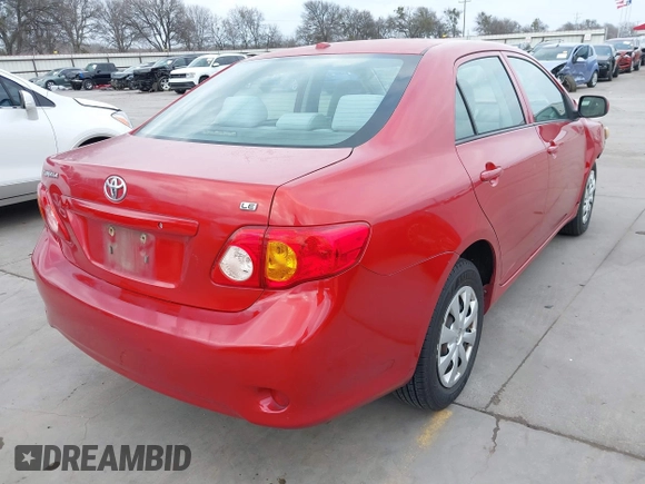 2010 Toyota Corolla with VIN 1NXBU4EE8AZ358011, listed as a IAAI auction lot 41711073 with 110,666 mi miles. Bid and sale history available at carsss.com. Image 4.