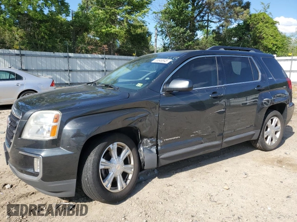 2017 GMC Terrain SLE z VIN 2GKALNEK6H6242799, wystawiony jako Copart lot #55646545 z przebiegiem 123 584 mil mil oraz Szkoda całkowita • Salvage title. Historia ofert i sprzedaży dostępna na DreamBid. Obrazek 1.