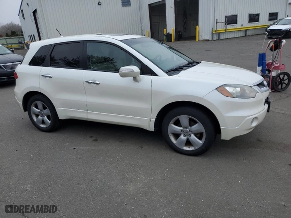 2008 Acura RDX with VIN 5J8TB18268A006976, listed as a Copart auction lot 51384615 with 129,652 mi miles and Salvage Title. Bid and sale history available at carsss.com. Image 4.