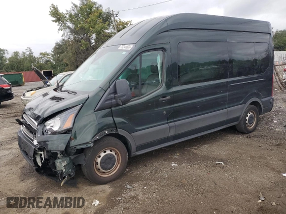 2020 Ford Transit Passenger XL with VIN 1FBAX2X85LKA16604, listed as a Copart auction lot 70241624 with 19,507 mi miles and Salvage Title. Bid and sale history available at DreamBid. Image 1.
