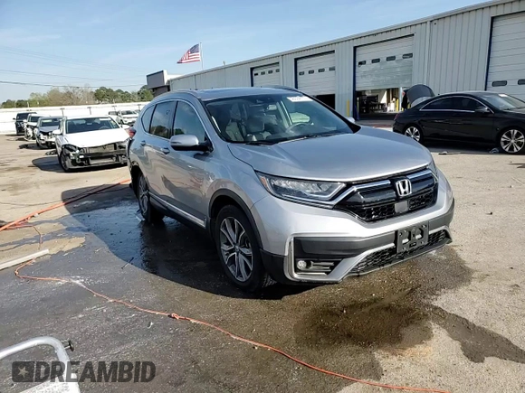2021 Honda CR-V Touring with VIN 2HKRW1H92MH407910, listed as a Copart auction lot 48894105 with 76,126 mi miles and Salvage Title. Bid and sale history available at carsss.com. Image 14.