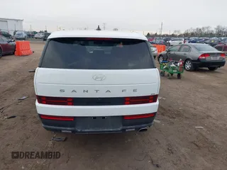 2024 Hyundai Santa Fe SE with VIN 5NMP1DGL0RH033709, listed as a IAAI auction lot 40930297 with 6,451 mi miles and . Bid and sale history available at DreamBid. Image 16.