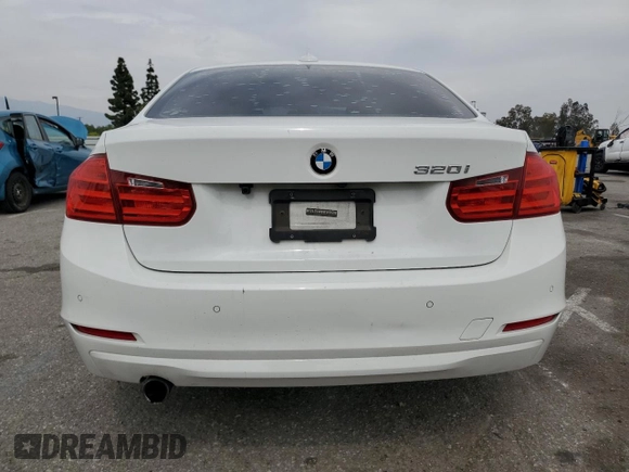 2014 BMW 3 Series 320i with VIN WBA3B1G53ENS80793, listed as a Copart auction lot 53149125 with 98,531 mi miles and Salvage Title. Bid and sale history available at carsss.com. Image 6.