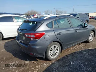 2018 Subaru Impreza Premium с VIN 4S3GTAB66J3716429, выставлен на аукционе IAAI как лот 42099349 с пробегом 55 986 миль миль и . История ставок и продаж доступна на DreamBid. Изображение 4.
