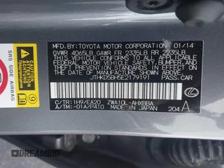 2014 Lexus CT 200h с VIN JTHKD5BH5E2179191, выставлен на аукционе IAAI как лот 42205261 с пробегом 105 856 миль миль и . История ставок и продаж доступна на DreamBid. Изображение 9.
