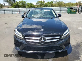 2019 Mercedes-Benz C 300 with VIN WDDWF8DB2KR482025, listed as a Copart auction lot 53960605 with 23,292 mi miles and Salvage Title. Bid and sale history available at DreamBid. Image 5.