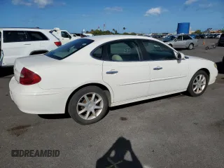 2005 Buick LaCrosse CXS with VIN 2G4WE537351318932, listed as a Copart auction lot 48600405 with 62,958 mi miles and Clean Title. Bid and sale history available at carsss.com. Image 3.