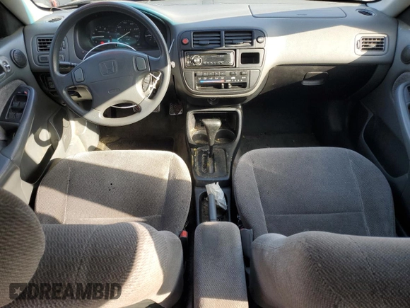1998 Honda Civic EX with VIN 2HGEJ8643WH503510, listed as a Copart auction lot 50987235 with 247,265 mi miles and Salvage Title. Bid and sale history available at carsss.com. Image 8.