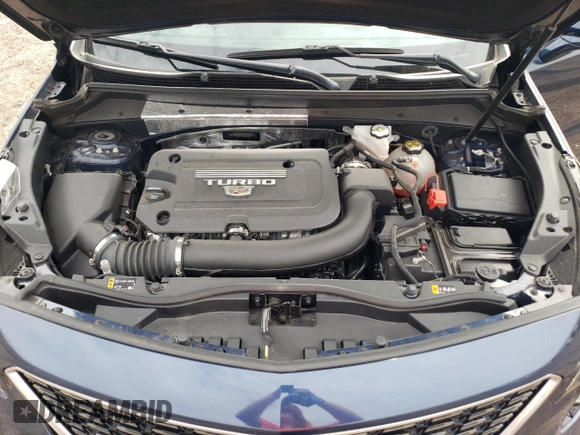 2021 Cadillac XT4 AWD Luxury with VIN 1GYFZBR41MF003522, listed as a Copart auction lot 69144164 with 17,953 mi miles and Salvage Title. Bid and sale history available at carsss.com. Image 13.