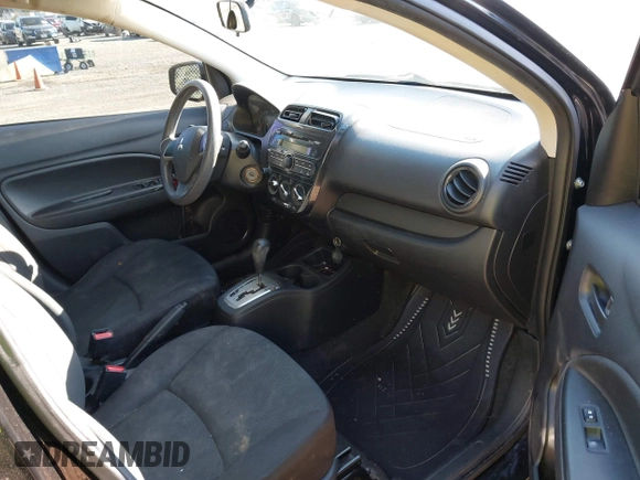 2017 Mitsubishi Mirage ES with VIN ML32F3FJ3HHF14338, listed as a IAAI auction lot 42592543 with 51,075 mi miles and . Bid and sale history available at DreamBid. Image 5.