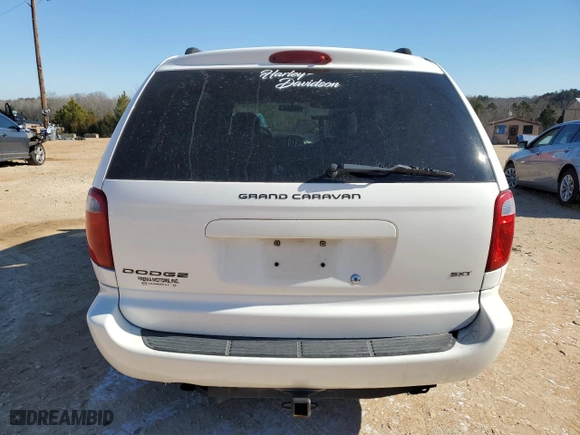2007 Dodge Grand Caravan SXT with VIN 2D4GP44L67R105019, listed as a Copart auction lot 42152585 with 288,461 mi miles and Clean Title. Bid and sale history available at carsss.com. Image 6.