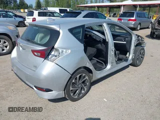 2018 Toyota Corolla iM with VIN JTNKARJE0JJ576022, listed as a IAAI auction lot 42114808 with 146,894 mi miles. Bid and sale history available at carsss.com. Image 4.