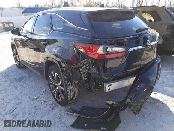 2018 Lexus RX with VIN JTJDZKCA6J2012020, listed as a Copart auction lot 65958632 with 68,595 mi miles. Bid and sale history available at carsss.com. Image 3.