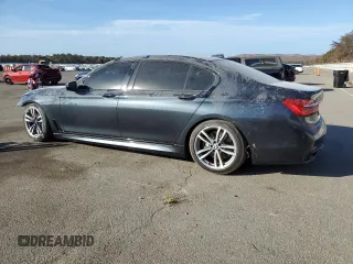 2019 BMW 7 Series 740i xDrive z VIN WBA7E4C56KGV70297, wystawiony jako Copart lot #78858504 z przebiegiem 81 874 mil mil oraz Szkoda całkowita • Salvage title. Historia ofert i sprzedaży dostępna na DreamBid. Obrazek 2.