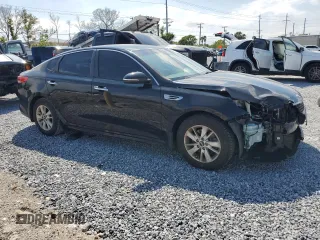 2017 Kia Optima LX with VIN 5XXGT4L34HG129503, listed as a Copart auction lot 48972245 with 99,796 mi miles and Salvage Title. Bid and sale history available at carsss.com. Image 4.