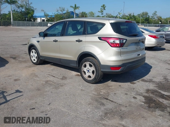 2018 Ford Escape S with VIN 1FMCU0F73JUA27916, listed as a IAAI auction lot 42057296 with 116,968 mi miles. Bid and sale history available at carsss.com. Image 3.