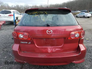 2005 Mazda 6 Sport S with VIN 1YVHP82D455M12407, listed as a Copart auction lot 86818114 with Not Provided miles and Salvage Title. Bid and sale history available at DreamBid. Image 6.