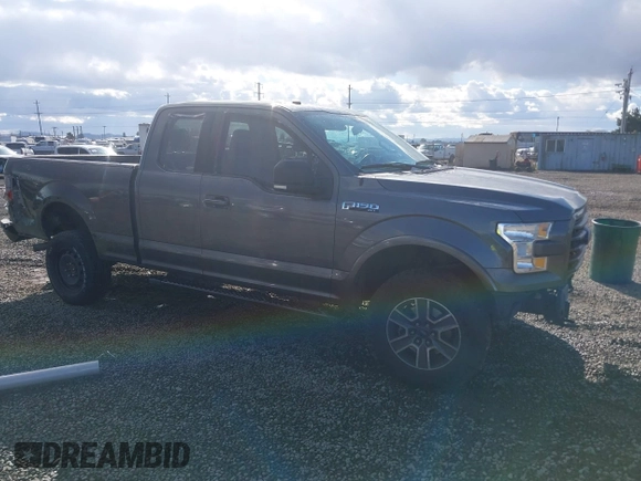 2017 Ford F-150 XL with VIN 1FTFX1EF7HKE42220, listed as a IAAI auction lot 40640809 with 141,073 mi miles. Bid and sale history available at carsss.com. Image 1.