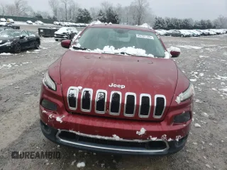 2017 Jeep Cherokee Limited with VIN 1C4PJLDS8HW549463, listed as a Copart auction lot 45791105 with 74,662 mi miles and Salvage Title. Bid and sale history available at carsss.com. Image 5.