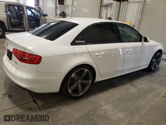 2014 Audi A4 Premium Plus z VIN WAUFFAFL0EN020305, wystawiony jako Copart lot #52675425 z przebiegiem 154 169 mil mil oraz Szkoda całkowita • Salvage title. Historia ofert i sprzedaży dostępna na DreamBid. Obrazek 3.
