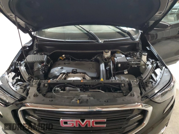 2018 GMC Terrain SLE z VIN 3GKALTEX4JL314021, wystawiony jako Copart lot #54876995 z przebiegiem 106 259 mil mil oraz Szkoda całkowita • Salvage title. Historia ofert i sprzedaży dostępna na DreamBid. Obrazek 12.