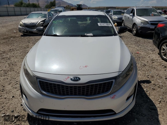 2016 Kia Optima Hybrid EX with VIN KNAGN4AD8G5094051, listed as a Copart auction lot 67477664 with 152,937 mi miles and Salvage Title. Bid and sale history available at carsss.com. Image 5.