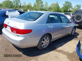 2005 Honda Accord EX-L z VIN 1HGCM66845A041929, wystawiony jako IAAI lot #42193697 z przebiegiem 165 324 mil mil oraz . Historia ofert i sprzedaży dostępna na DreamBid. Obrazek 4.
