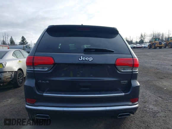 2015 Jeep Grand Cherokee Summit with VIN 1C4RJFJTXFC911170, listed as a IAAI auction lot 41523164 with 74,133 mi miles. Bid and sale history available at carsss.com. Image 16.
