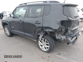 2018 Jeep Renegade Latitude with VIN ZACCJBBB4JPJ07324, listed as a IAAI auction lot 41854706 with 61,257 mi miles and . Bid and sale history available at carsss.com. Image 3.
