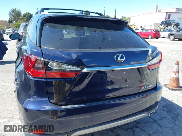 2022 Lexus RX with VIN 2T2HZMAA1NC226807, listed as a IAAI auction lot 41795157 with 38,073 mi miles. Bid and sale history available at carsss.com. Image 16.