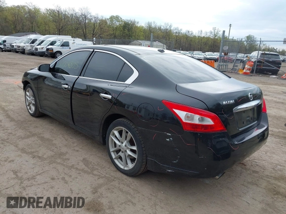 2010 Nissan Maxima 3.5 SV with VIN 1N4AA5AP9AC831089, listed as a IAAI auction lot 42004805 with 199,394 mi miles. Bid and sale history available at carsss.com. Image 3.
