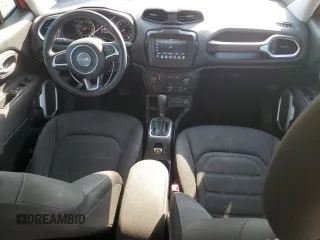 2018 Jeep Renegade Latitude with VIN ZACCJABB0JPH67244, listed as a Copart auction lot 57635965 with 163,256 mi miles and Salvage title. Bid and sale history available at DreamBid. Image 8.