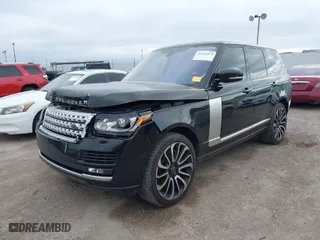 2017 Land Rover Range Rover with VIN SALGS2FE7HA327811, listed as a IAAI auction lot 41232873 with 55,304 mi miles. Bid and sale history available at carsss.com. Image 2.