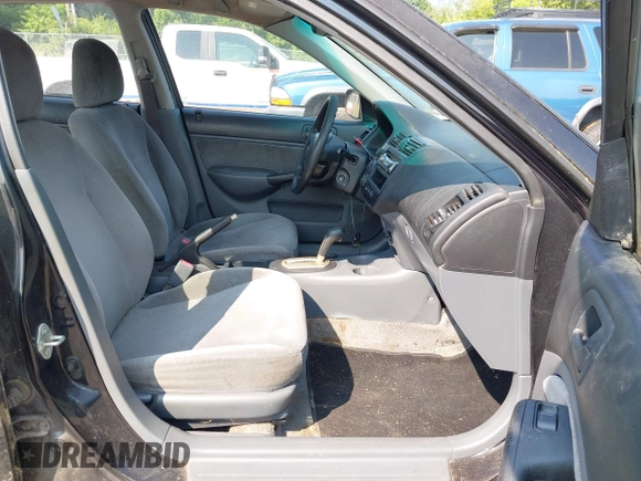2001 Honda Civic LX z VIN 2HGES16521H558942, wystawiony jako IAAI lot #42409480 z przebiegiem 230 909 mil mil oraz . Historia ofert i sprzedaży dostępna na DreamBid. Obrazek 5.