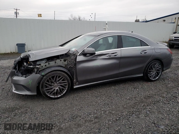 2017 Mercedes-Benz CLA 250 with VIN WDDSJ4GB6HN402274, listed as a Copart auction lot 78685233 with 57,718 mi miles and . Bid and sale history available at DreamBid. Image 1.