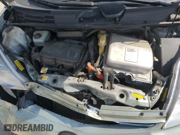 2008 Toyota Prius with VIN JTDKB20U983440844, listed as a Copart auction lot 54329255 with 123,492 mi miles and Salvage Title. Bid and sale history available at DreamBid. Image 11.