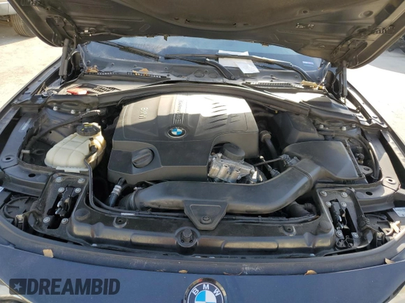 2016 BMW 4 Series 435i with VIN WBA3R1C52GK529980, listed as a Copart auction lot 85152154 with 87,972 mi miles and Salvage title. Bid and sale history available at DreamBid. Image 12.