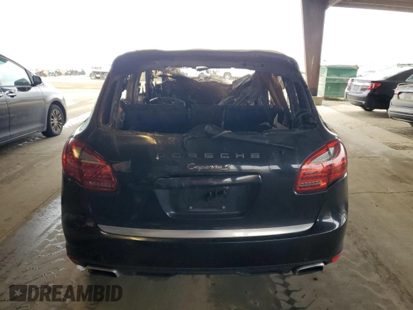 2012 Porsche Cayenne S with VIN WP1AB2A22CLA44593, listed as a Copart auction lot 53757185 with Not provided miles and Non repairable. Bid and sale history available at DreamBid. Image 6.