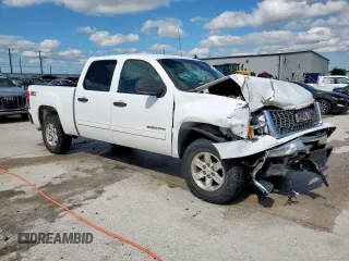 2012 GMC Sierra 1500 SLE with VIN 3GTP2VE74CG220317, listed as a Copart auction lot 56153895 with 240,709 mi miles and Salvage title. Bid and sale history available at DreamBid. Image 4.