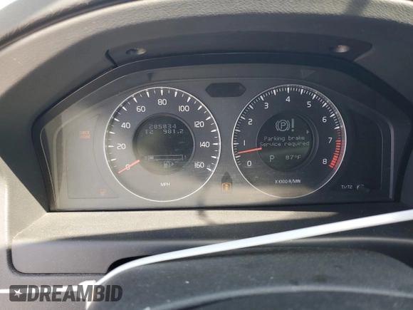 2008 Volvo XC70 with VIN YV4BZ982181039241, listed as a Copart auction lot 54900185 with 285,834 mi miles and Salvage Title. Bid and sale history available at DreamBid. Image 9.