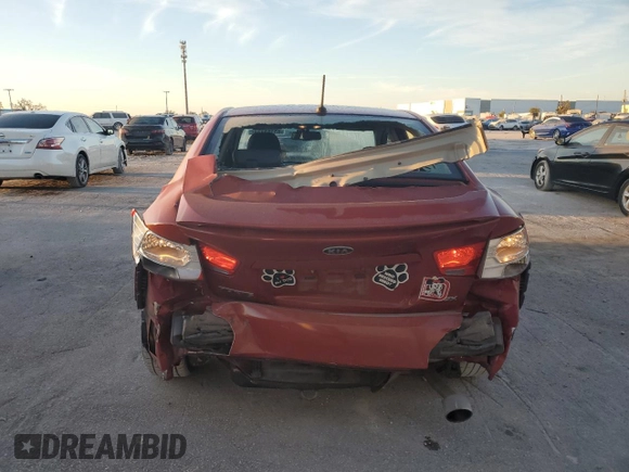 2013 Kia Forte SX with VIN KNAFW4A38D5682169, listed as a Copart auction lot 83183124 with 135,410 mi miles and Salvage Title. Bid and sale history available at carsss.com. Image 6.