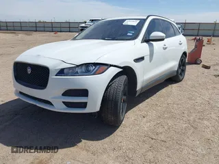 2018 Jaguar F-Pace 25t Premium with VIN SADCJ2FX5JA264874, listed as a IAAI auction lot 42029821 with 99,705 mi miles and . Bid and sale history available at DreamBid. Image 2.