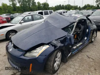 2004 Nissan 350Z Touring with VIN JN1AZ34D24M102524, listed as a Copart auction lot 46934184 with Not provided miles and Non repairable. Bid and sale history available at DreamBid. Image 1.