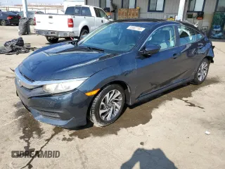 2016 Honda Civic EX with VIN 19XFC2F70GE214585, listed as a Copart auction lot 55607165 with 148,528 mi miles and Salvage Title. Bid and sale history available at DreamBid. Image 1.