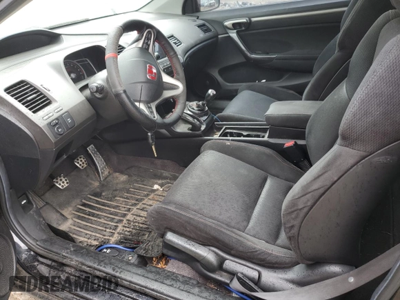 2007 Honda Civic Si with VIN 2HGFG21577H705283, listed as a Copart auction lot 55724755 with 150,456 mi miles and Clean Title. Bid and sale history available at DreamBid. Image 7.