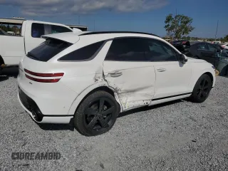 2022 Genesis GV70 2.5T with VIN KMUMADTB0NU058027, listed as a Copart auction lot 53203315 with 45,903 mi miles and Non repairable. Bid and sale history available at DreamBid. Image 3.